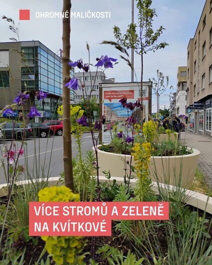 Jak malé zásahy mění město? Podívejte se na Kvítkovou 👀&nbsp;&hellip;
