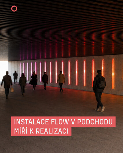 FLOW míří k realizaci. Ve spolupráci s ateliérem Tvorba&nbsp;&hellip;