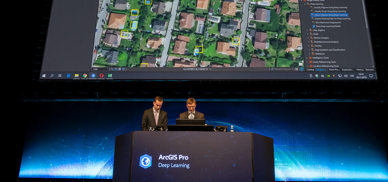 Konference Esri s příspěvkem KAM Zlín