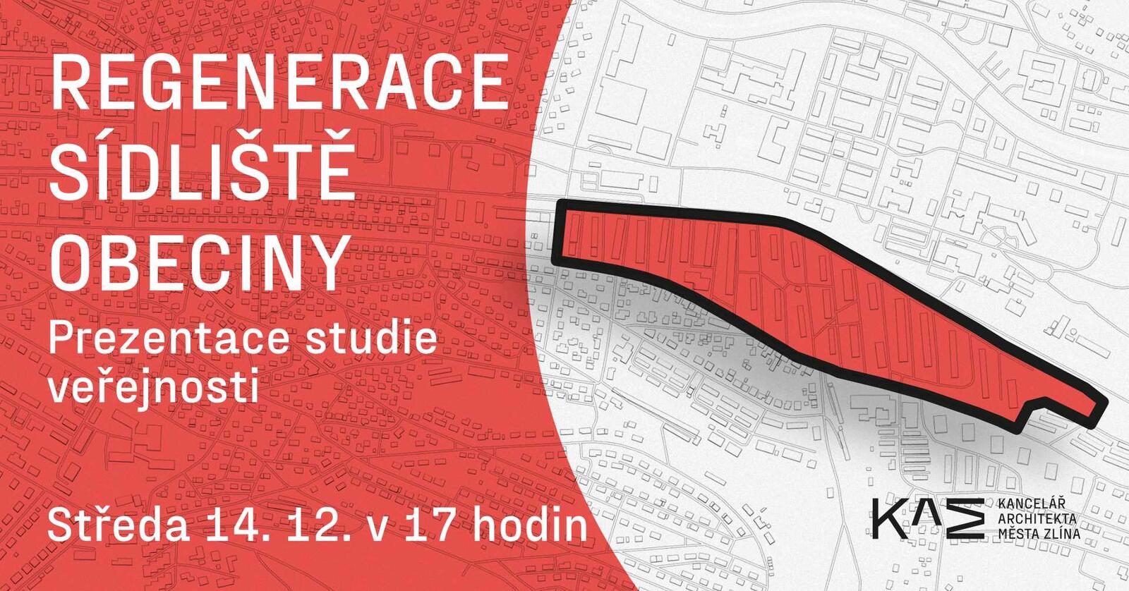 Regenerace sídliště Obeciny: prezentace studie veřejnosti