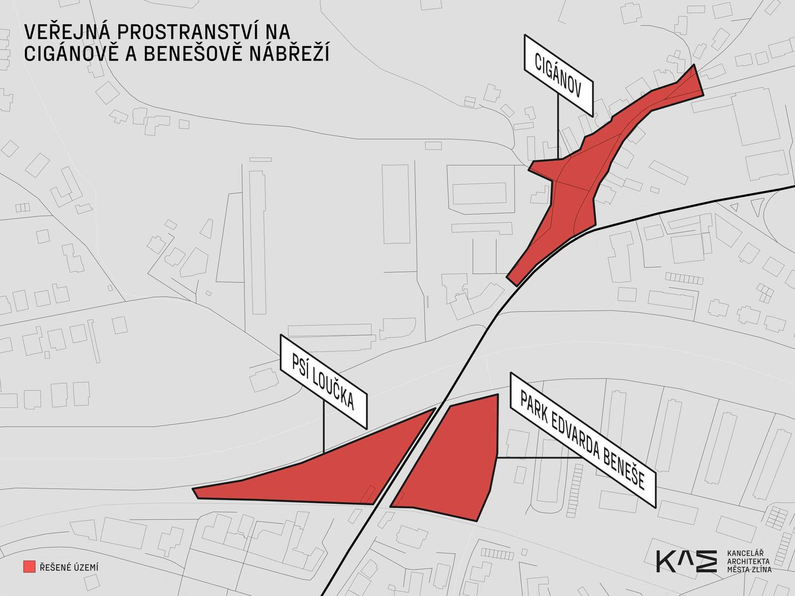 Ovlivněte okolí Lázní, Cigánov a Benešovo nábřeží: zapojte se do dotazníkové ankety
