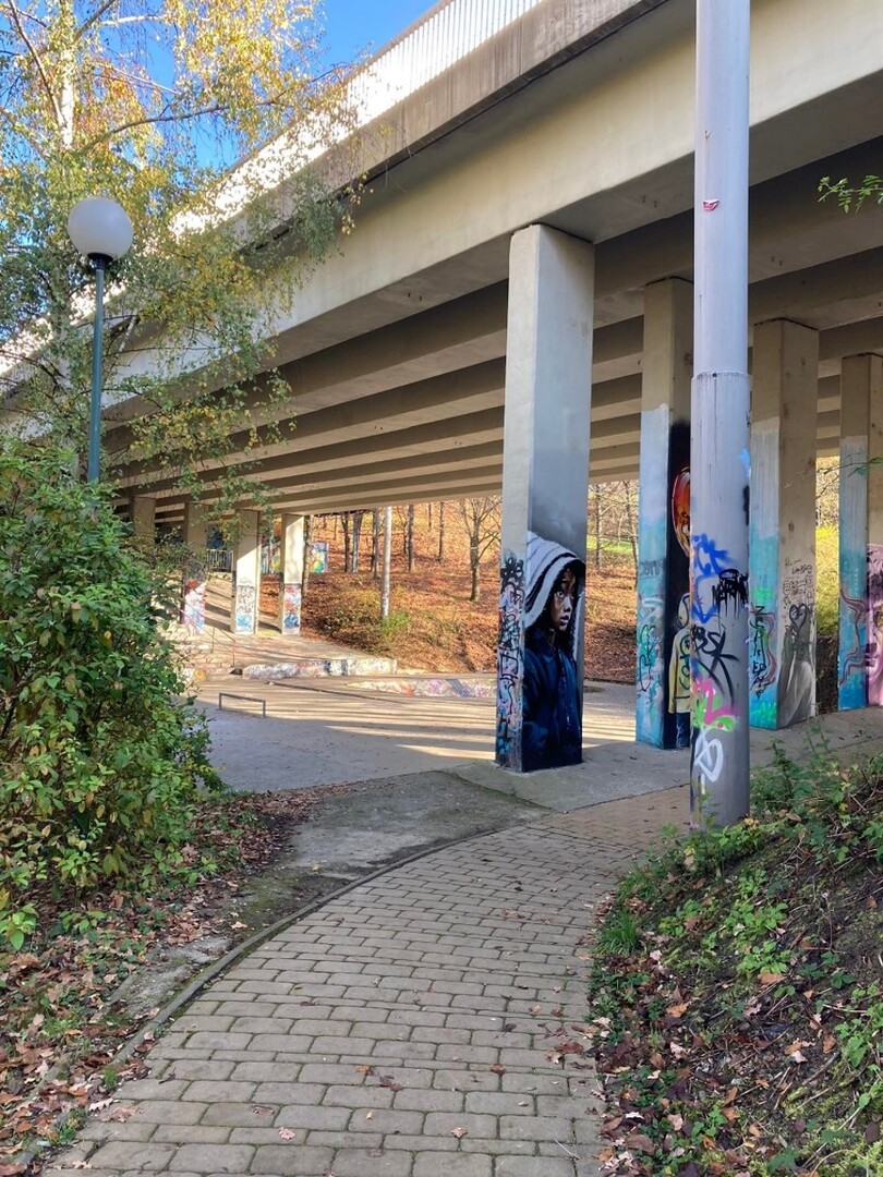 Skatepark pod nadjezdem Kozlův žleb, Zlín